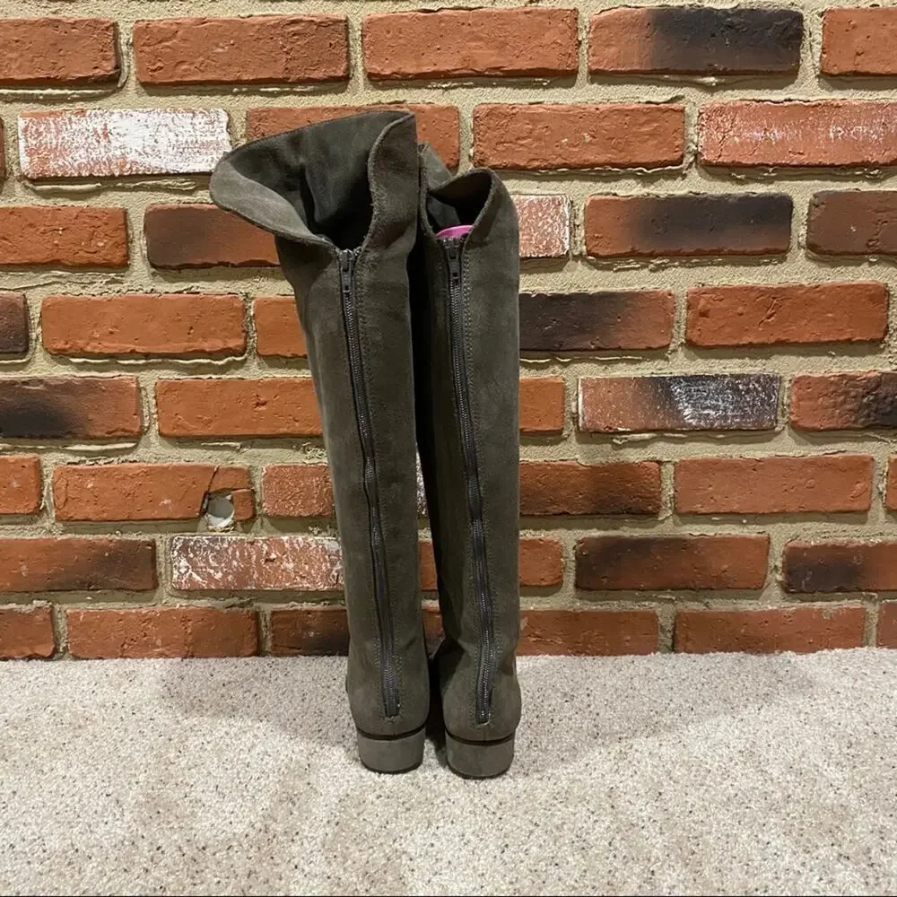 Steve Madden Steven Over the Knee Suede Boots Size 6 tall boots Flat Boots